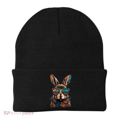 Vintage Easter Rabbit Retro Beanie