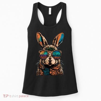 Vintage Easter Rabbit Retro Women's Tank Top