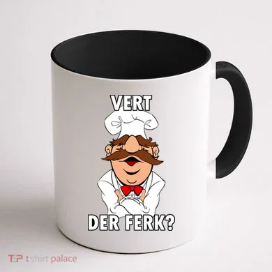Vert Der Ferk? Chef Coffee Mug back