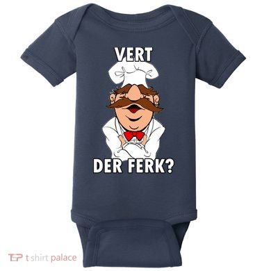 Vert Der Ferk? Chef Baby Bodysuit
