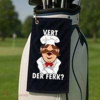 Vert Der Ferk? Chef Golf Towel thumb 2