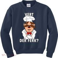 Vert Der Ferk? Chef Kids Sweatshirt thumb 0