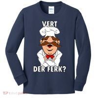 Vert Der Ferk? Chef Kids Long Sleeve Shirt thumb 0