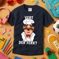 Vert Der Ferk? Chef Kids T-Shirt thumb 3