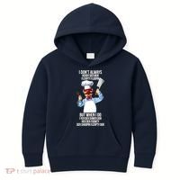 Vert Der Ferk I Don't Always Hery Dur Kids Hoodie thumb 0