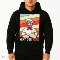 Vert Der Ferk Retro Poster Chef Hoodie thumb 2