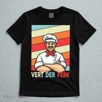 Vert Der Ferk Retro Poster Chef T-Shirt thumb 5