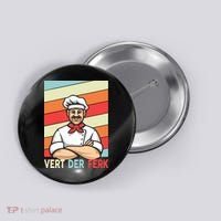 Vert Der Ferk Retro Poster Chef Button thumb 0