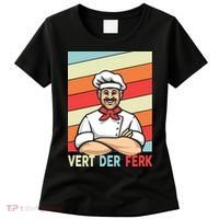 Vert Der Ferk Retro Poster Chef Women's T-Shirt thumb 0