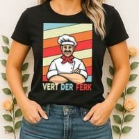 Vert Der Ferk Retro Poster Chef Women's T-Shirt thumb 2