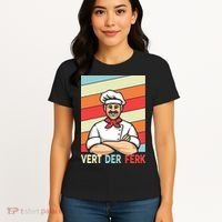 Vert Der Ferk Retro Poster Chef Women's T-Shirt thumb 4