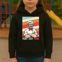 Vert Der Ferk Retro Poster Chef Kids Hoodie thumb 3