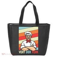 Vert Der Ferk Retro Poster Chef Tote Bag thumb 0
