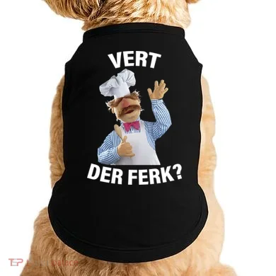 Vert Der Ferk Swedish Chef Doggie Tank