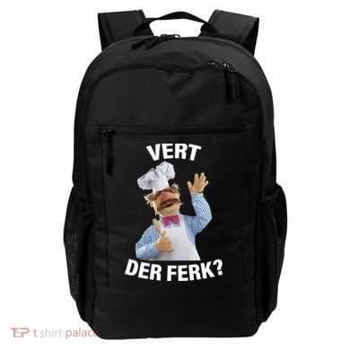 Vert Der Ferk Swedish Chef Backpack