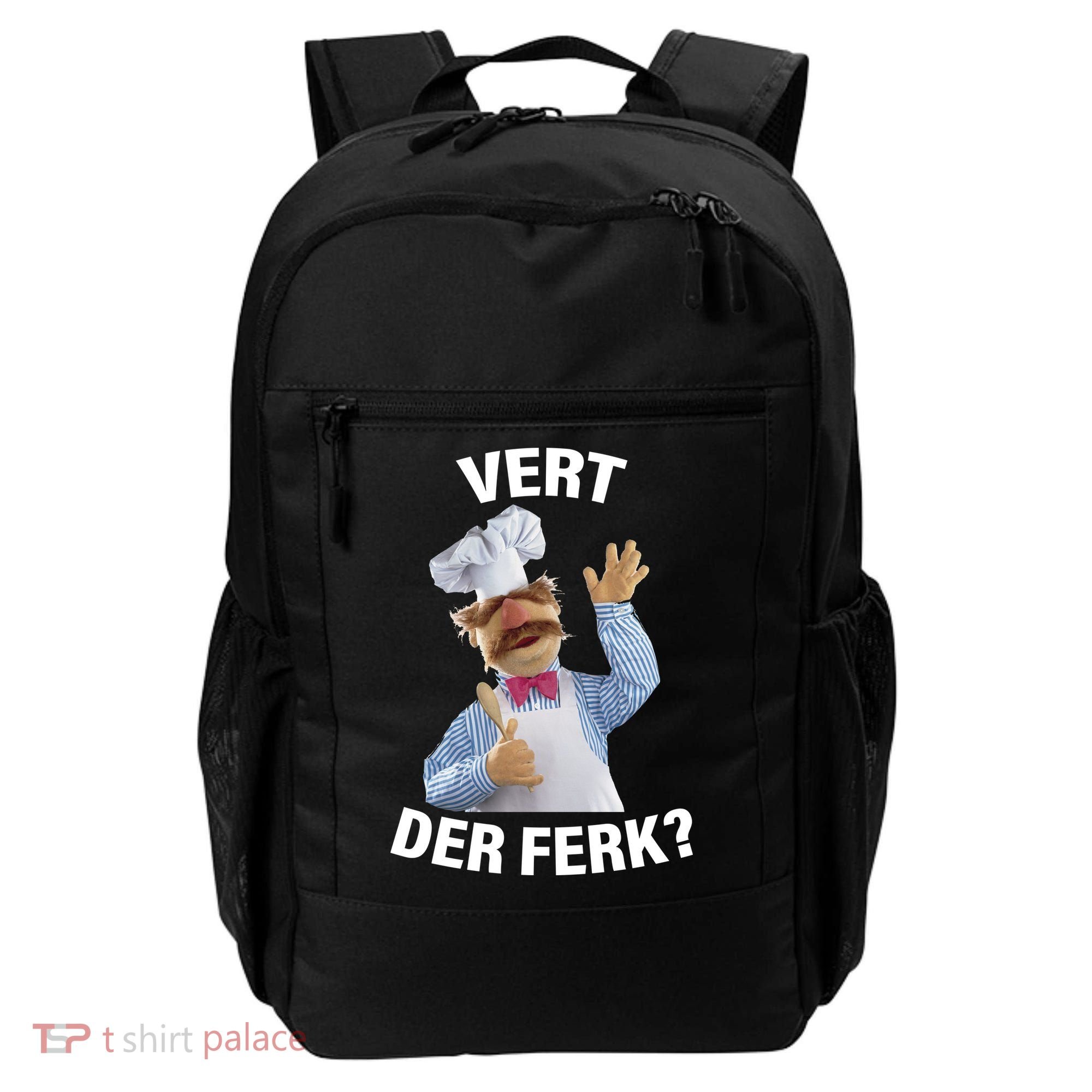 Vert Der Ferk Swedish Chef Backpack