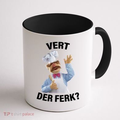 Vert Der Ferk Swedish Chef Coffee Mug back