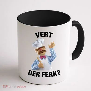 Vert Der Ferk Swedish Chef Coffee Mug back