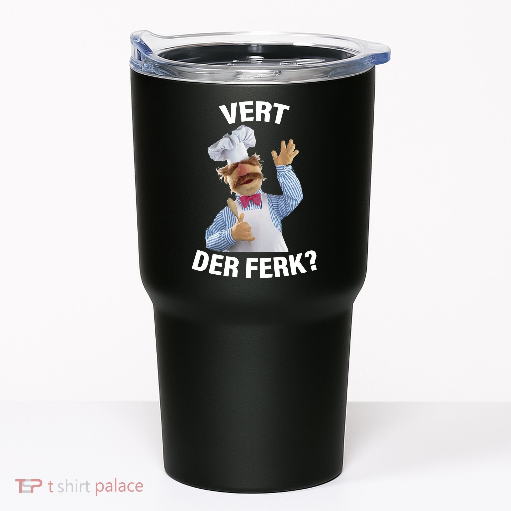 Vert Der Ferk Swedish Chef Tumbler
