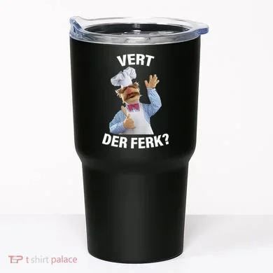 Vert Der Ferk Swedish Chef Tumbler