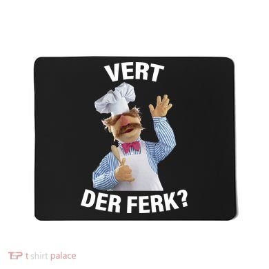 Vert Der Ferk Swedish Chef Mousepad
