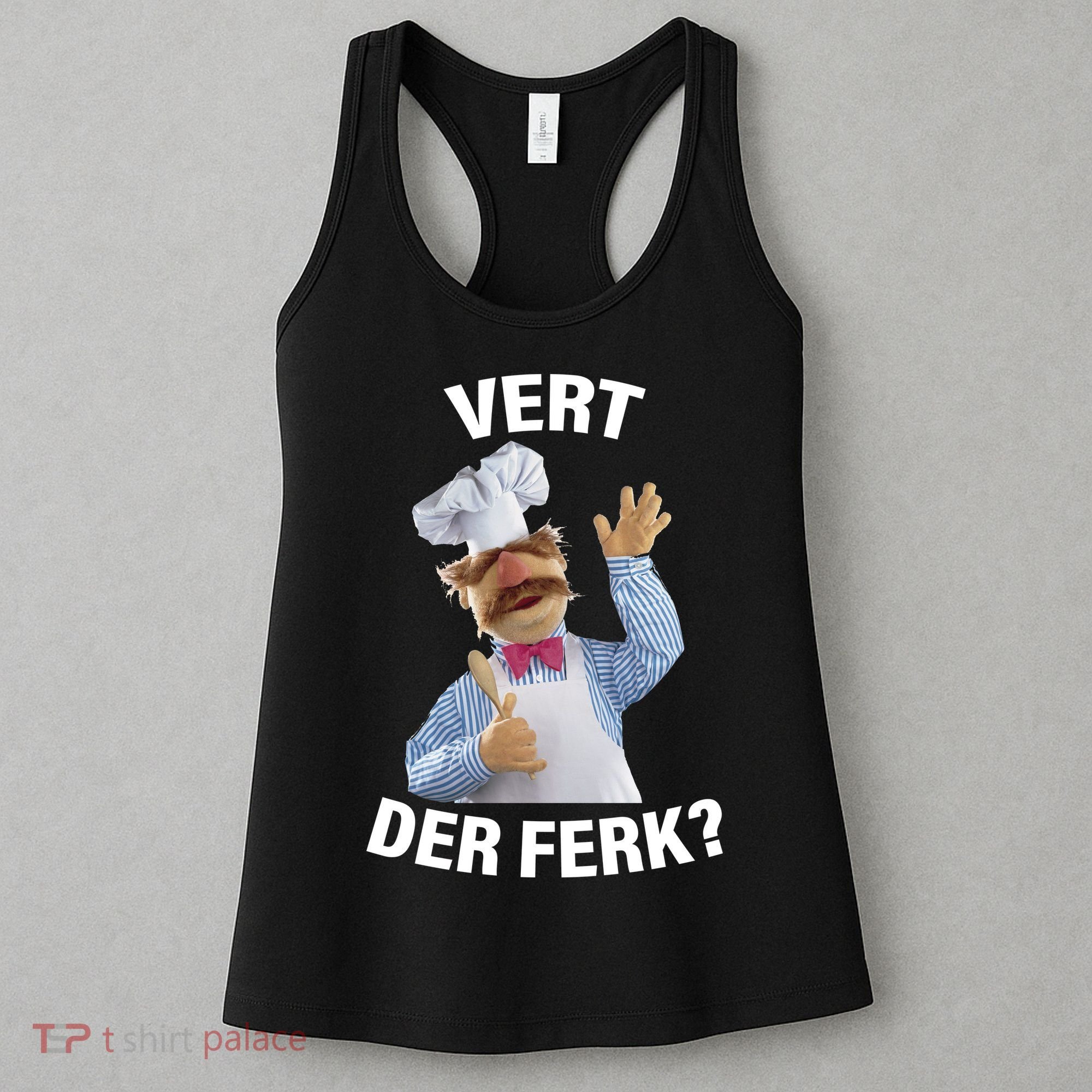 Vert Der Ferk Swedish Chef Women's Tank Top