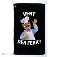 Vert Der Ferk Swedish Chef Golf Towel thumb 0