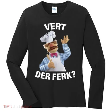 Vert Der Ferk Swedish Chef Women's Long Sleeve Shirt