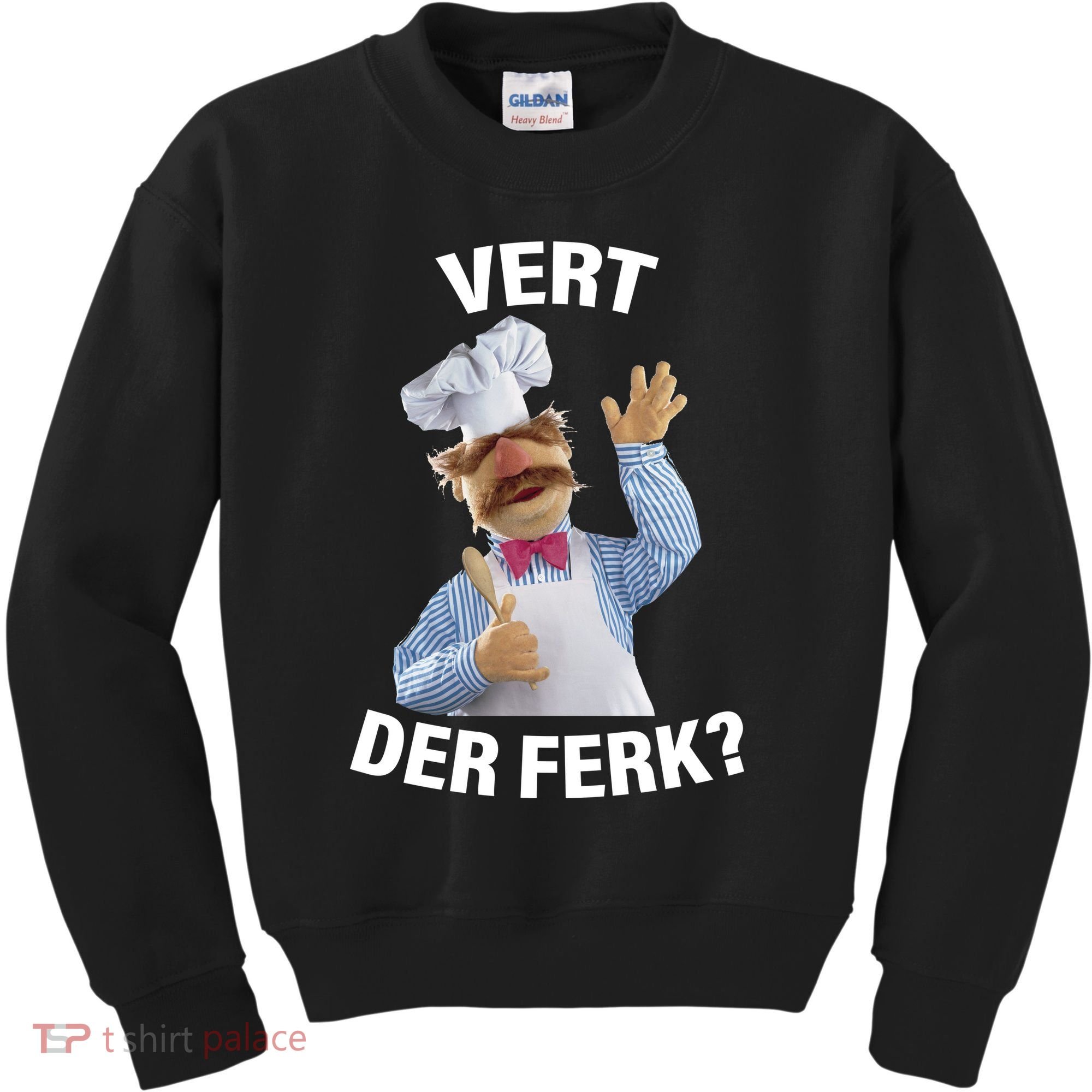 Vert Der Ferk Swedish Chef Kids Sweatshirt