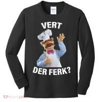 Vert Der Ferk Swedish Chef Kids Long Sleeve Shirt thumb 0