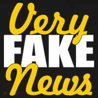 Very Fake News Black & Gold Script Tank Top thumb 6