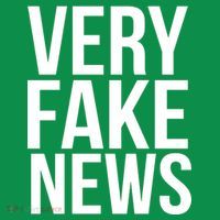 Very Fake News Funny Donald Trump Button thumb 1