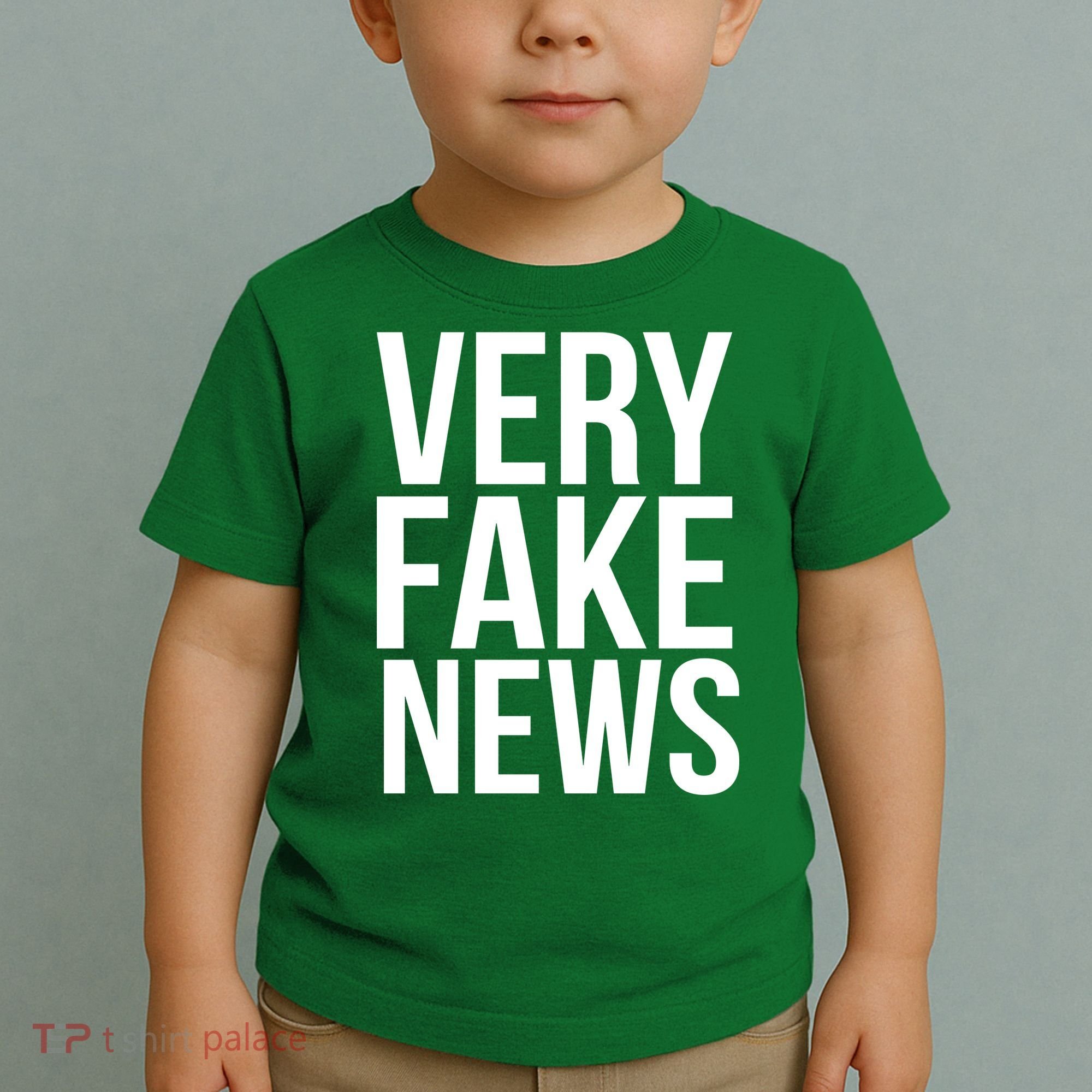 Very Fake News Funny Donald Trump Toddler T-Shirt