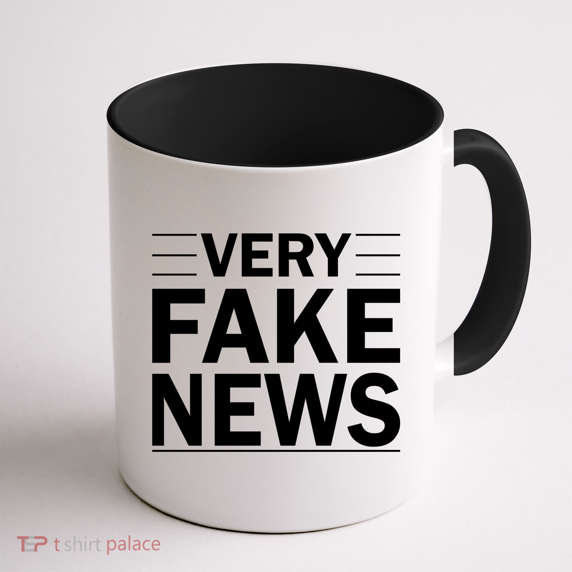 Very Fake News Funny Political Coffee Mug