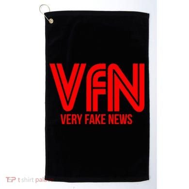 Very Fake News Network Golf Towel