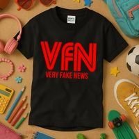 Very Fake News Network Kids T-Shirt thumb 3