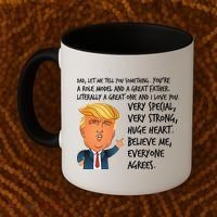 Very Special Dad Donald Trump Fathers Day Coffee Mug thumb 2