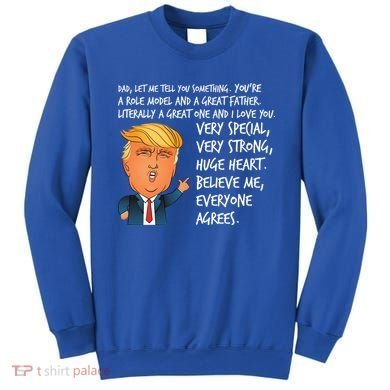 Very Special Dad Donald Trump Fathers Day Sweatshirt