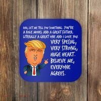 Very Special Dad Donald Trump Fathers Day Coaster thumb 0
