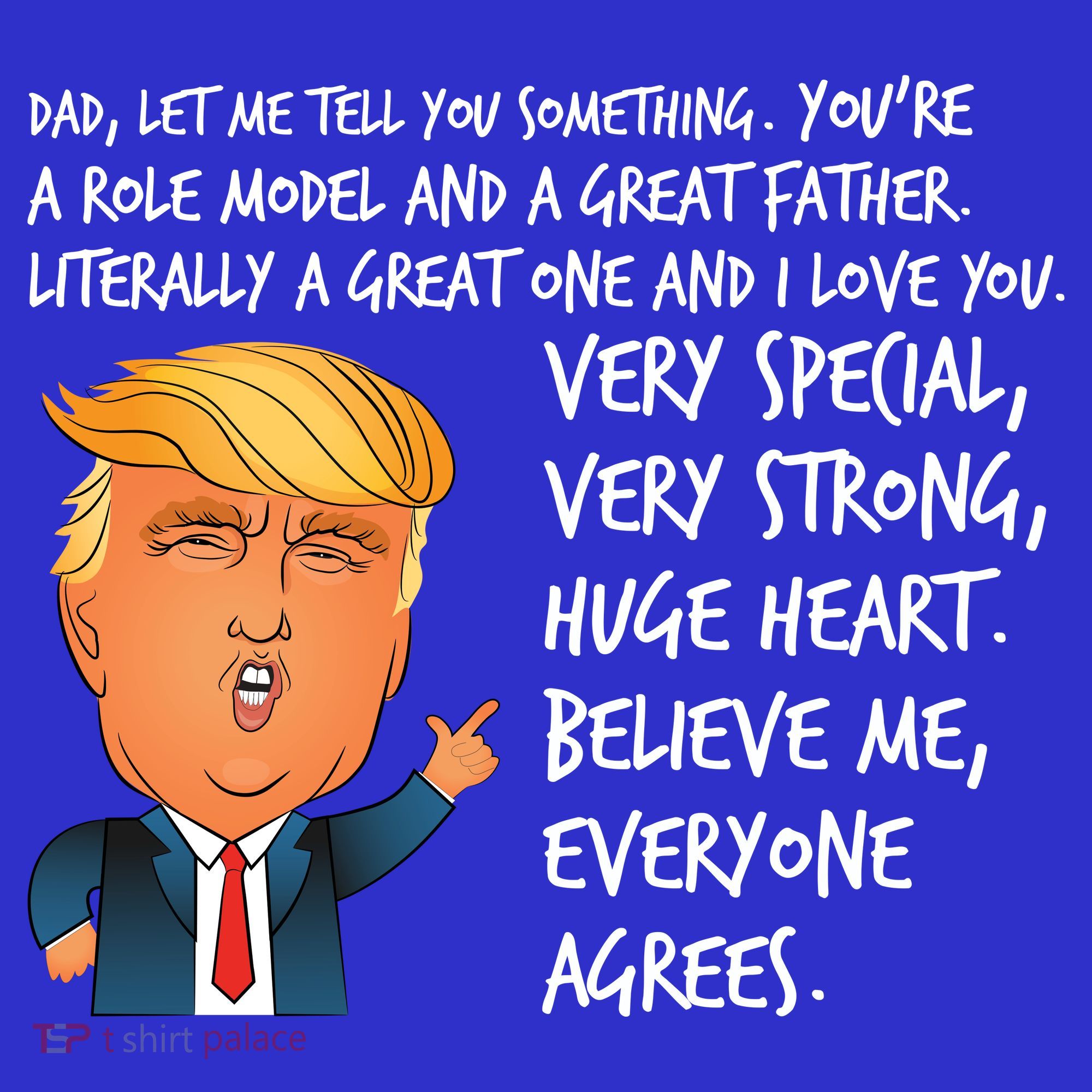 Very Special Dad Donald Trump Fathers Day Women's Tank Top