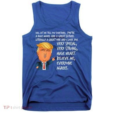Very Special Dad Donald Trump Fathers Day Tank Top
