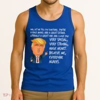 Very Special Dad Donald Trump Fathers Day Tank Top thumb 3
