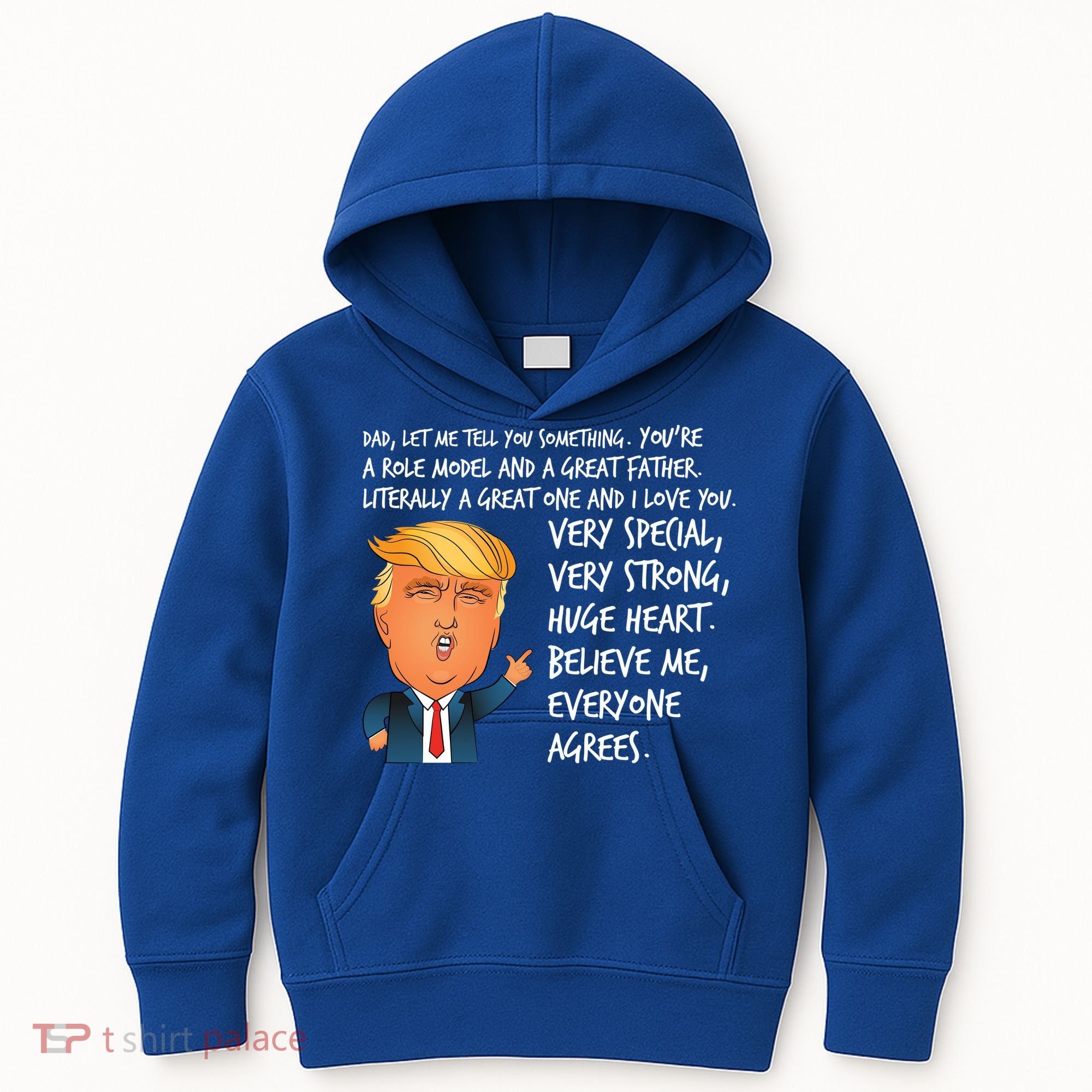Very Special Dad Donald Trump Fathers Day Kids Hoodie