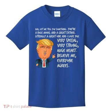 Very Special Dad Donald Trump Fathers Day Kids T-Shirt