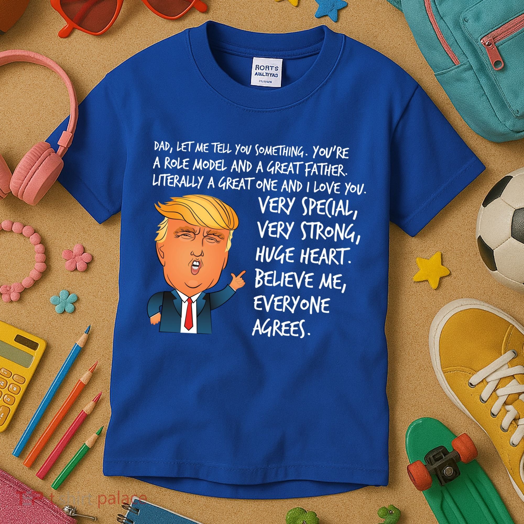 Very Special Dad Donald Trump Fathers Day Kids T-Shirt