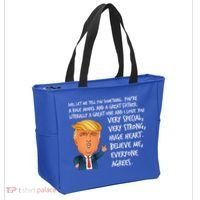 Very Special Dad Donald Trump Fathers Day Tote Bag thumb 2