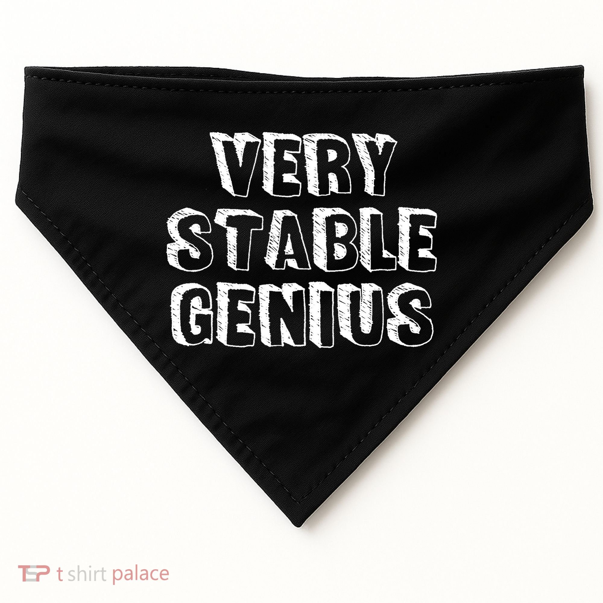 Very Stable Genius USA-Made Doggie Bandana