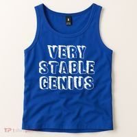 Very Stable Genius Tank Top thumb 2