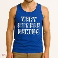 Very Stable Genius Tank Top thumb 3