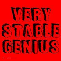 Very Stable Genius Santa Hat thumb 1